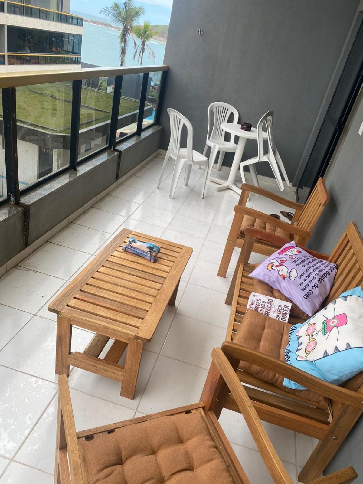 Apartamento Enseada Azul 구아라파리 외부 사진